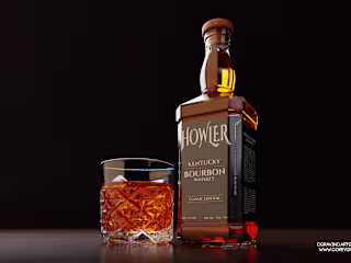 HOWLER WHISKEY  |  Product Render