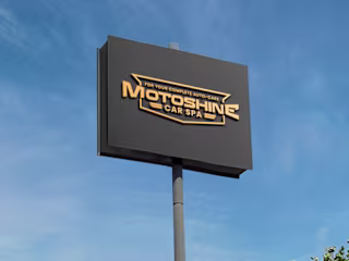 Motoshine Car Spa | Logo Redesign and Visual Identity