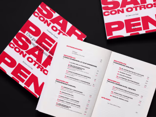 Book Design - "Pensar con otros"