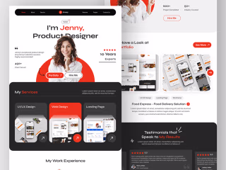 Personal Portfolio Website | Freelancer | Landing Page on Behan…