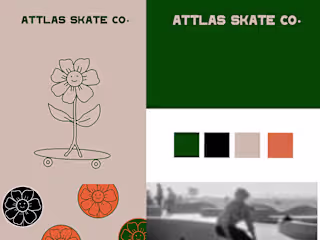 ATTLAS SKATE CO. | Behance :: Behance