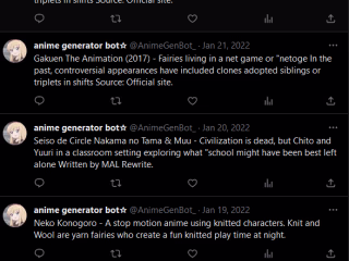 Anime Generator Bot