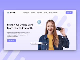 Digibank- Digital banking website