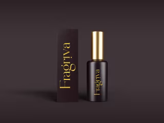 Logo Design for Fragiva Perfume Brand on Behance