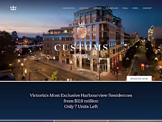 Customs House | Website Redesign, Maintenance