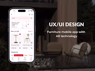 UX/UI Design | Mobile App with AR technology
