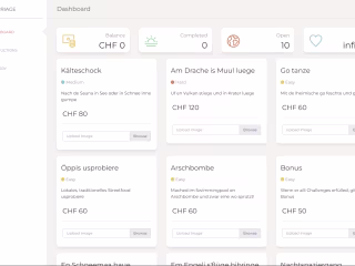 Honeymoon Challenge Web Application