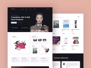 Thruhiminc Products Store - eCommerce Concept Design