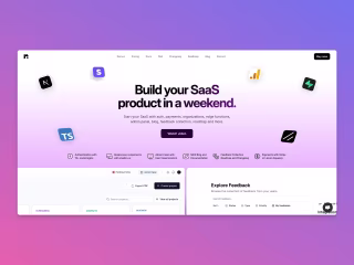 Nextbase SaaS boilerplate