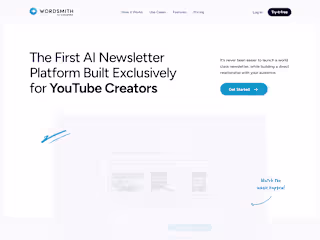 The Wordsmith App: An AI newsletter tool for YouTube Creators