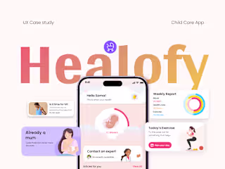 Parent - Child Care App Case Study :: Behance