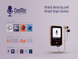 Cosmic - Brand Identity and Brand Style Guides - Minimal