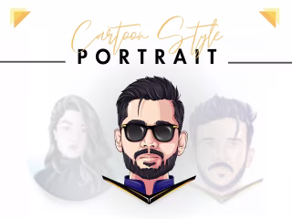 Portrait in Cartoon/Anime style
