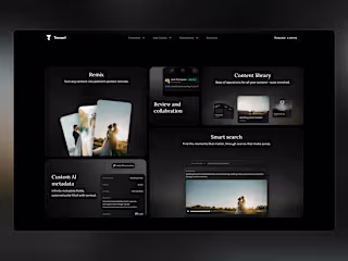 Tessact AI - Sass website 
