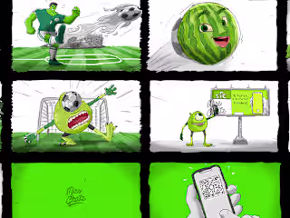 Mobile Fifa Storyboard ⚽