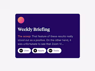 StockStory - Investment App (Product Design)