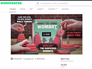 Hand-to-Hand Wombat Kickstarter