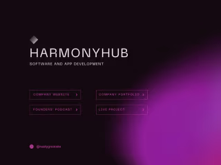 HarmonyHub Music Academy Website Redesign