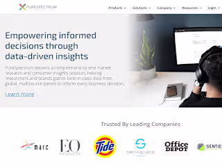 Pure Spectrum - A MarketPlace Survey WebApp