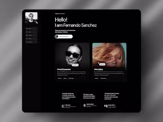 Minilify - Portfolio Website Design.