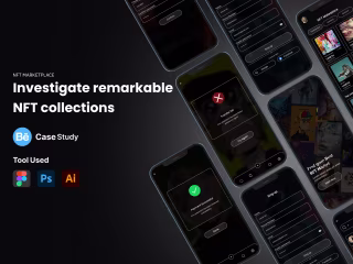 Non-Fungible Token (NFT) App on Behance