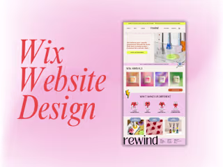 Website Design for Rewind Candles
