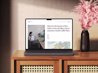 Arigato Framer Template Design