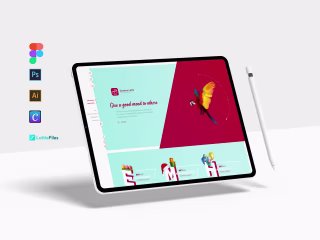 UX/UI Design and Front End Development - Greeting Letter