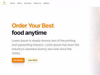 Interactive Landing Page