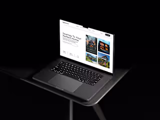 Home page for a Realty Website