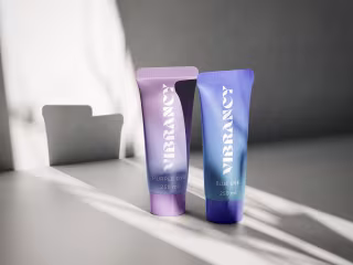 Packaging for the brand Vibrancy on Behance