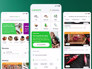 Careem (an Uber Company) - Mobile App Design