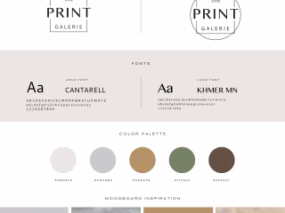 thePrintGalerie Branding