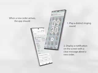 Coffee Shop Order Management App for Android