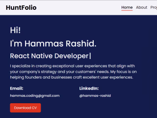 Personal Portfolio