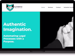 AI-Related Legal Website with Responsiveness & Animation