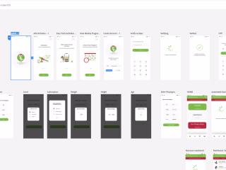 Mobile App UI/Ux Design and Prototyping for Ryan Sports 