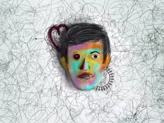 Cover Art For A Song Called 
"Dost Thi"
.
#digitalart #digital…