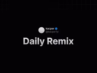 Framer Daily Remix 