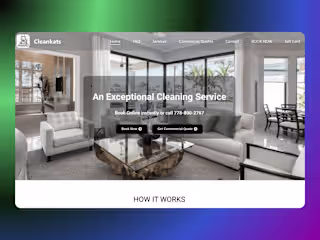 Cleankats Website Development | WordPress