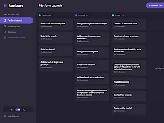 Kanban Project and Task Management Tool