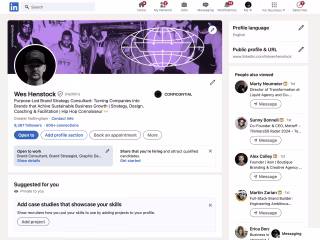 LinkedIn Outreach for a Brand Strategist