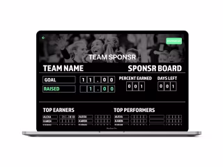 UX/UI Design Sprint: Sponsr