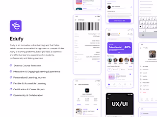 Edufy - Innovative Ed-Tech Mobile App Development