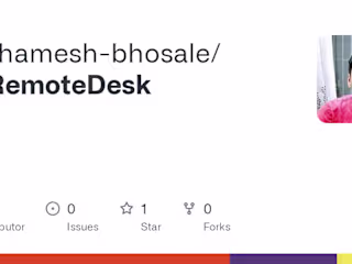 prathamesh-bhosale/MyRemoteDesk