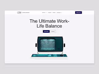 Lumon Industries website concept