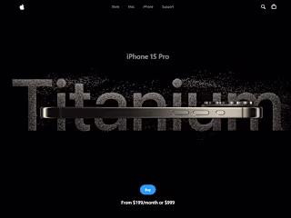 iPhone Landing Page Clone