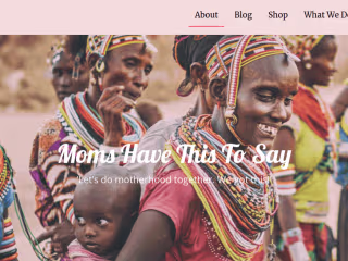MHTTS Landing Pages