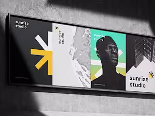 Case Study: Sunrise Studio - Branding Project