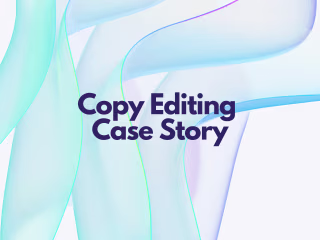 Proofreading and Copy Editing Case Story